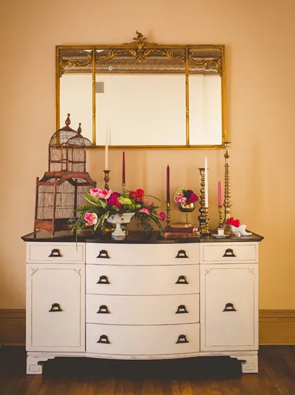 Wedding Setup Dresser